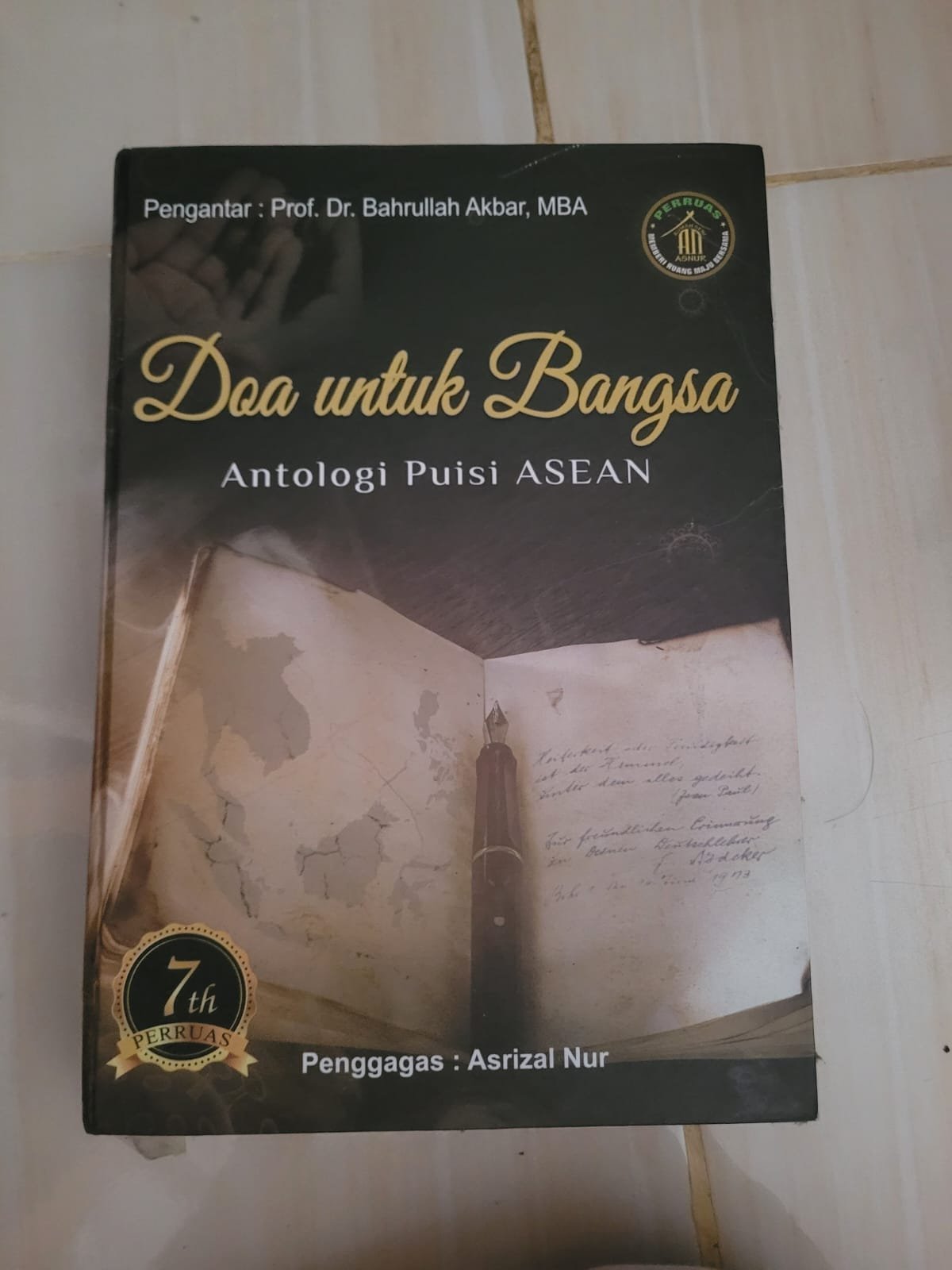 Cover Doa Untuk Bangsa Antologi Puisi ASEAN